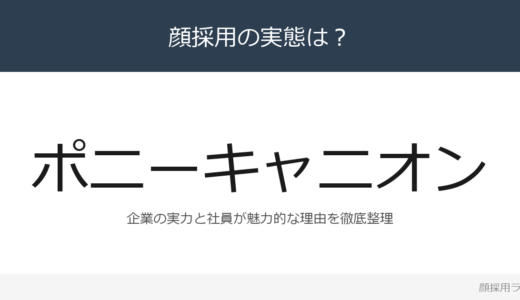 ポニーキャニオンは顔採用？「好きを仕事に」の企業が求める人材